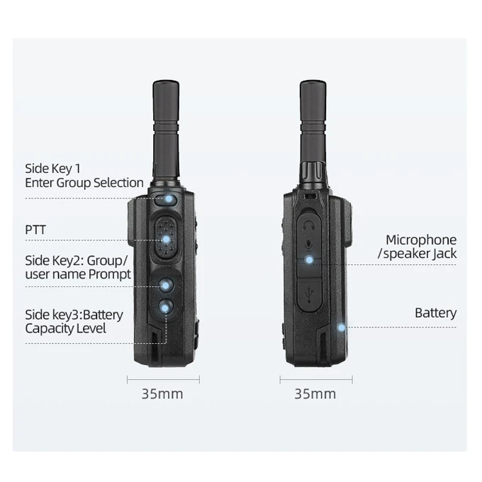 Gsm Poc Walkie Talkie