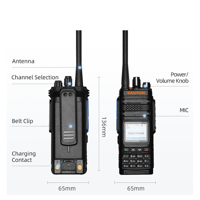 High Power Digital 2 Way Radio